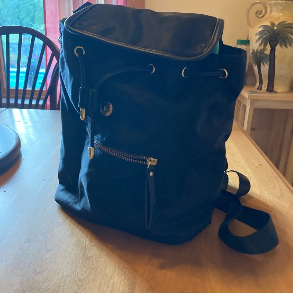 Women's Small Black Polyester Backpack - image 7